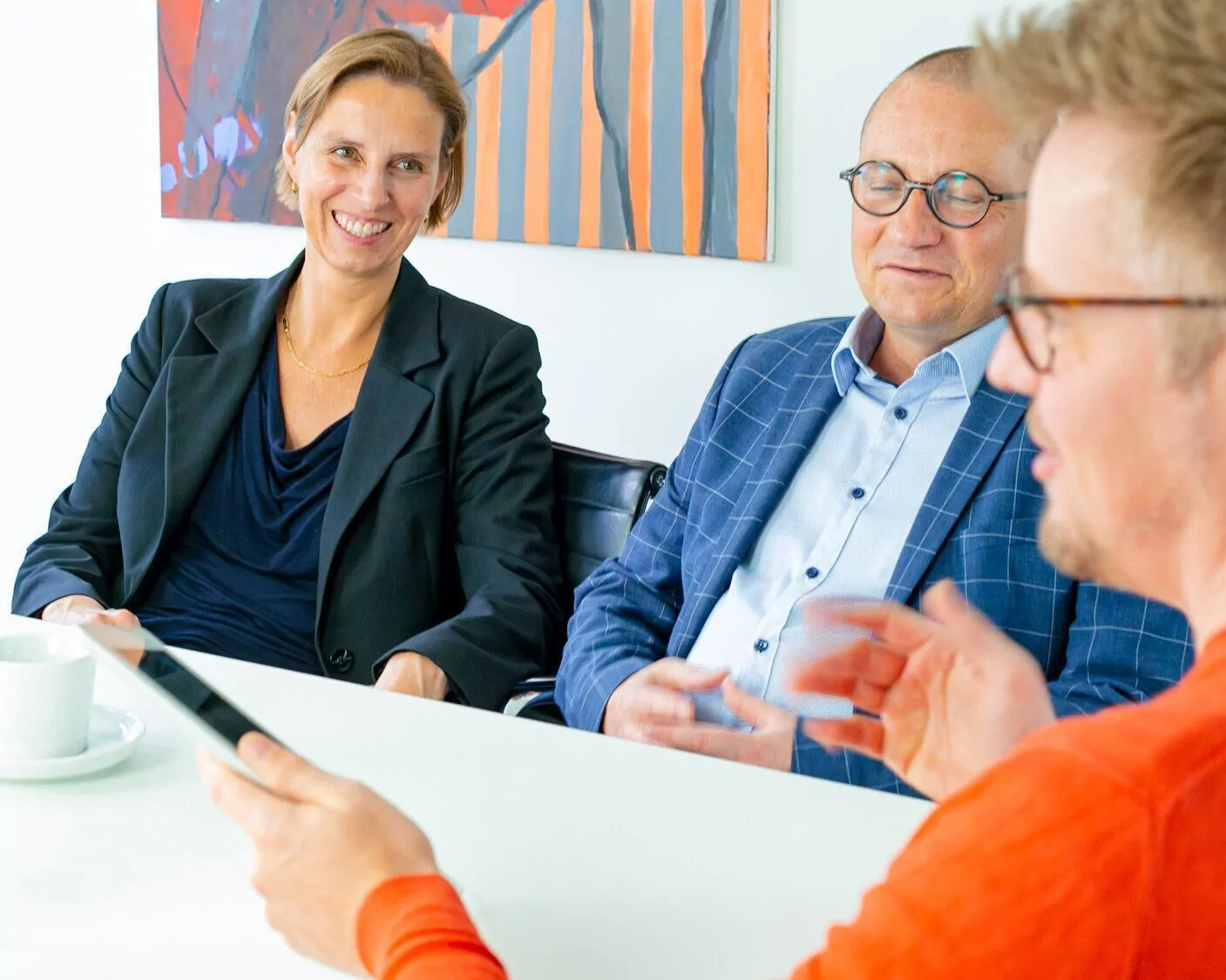 Anlageberater im Beratungsgespräch